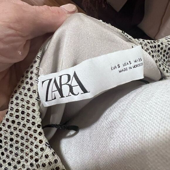 Zara sequin cape blazer - Picture 5 of 10